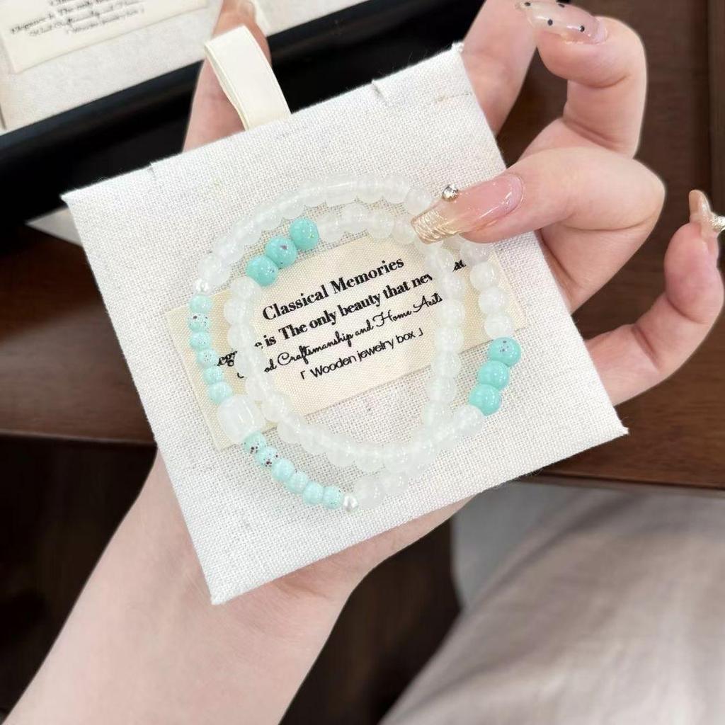 Retro Chinese Bamboo Beaded Bracelet - High-End Bestie Gift