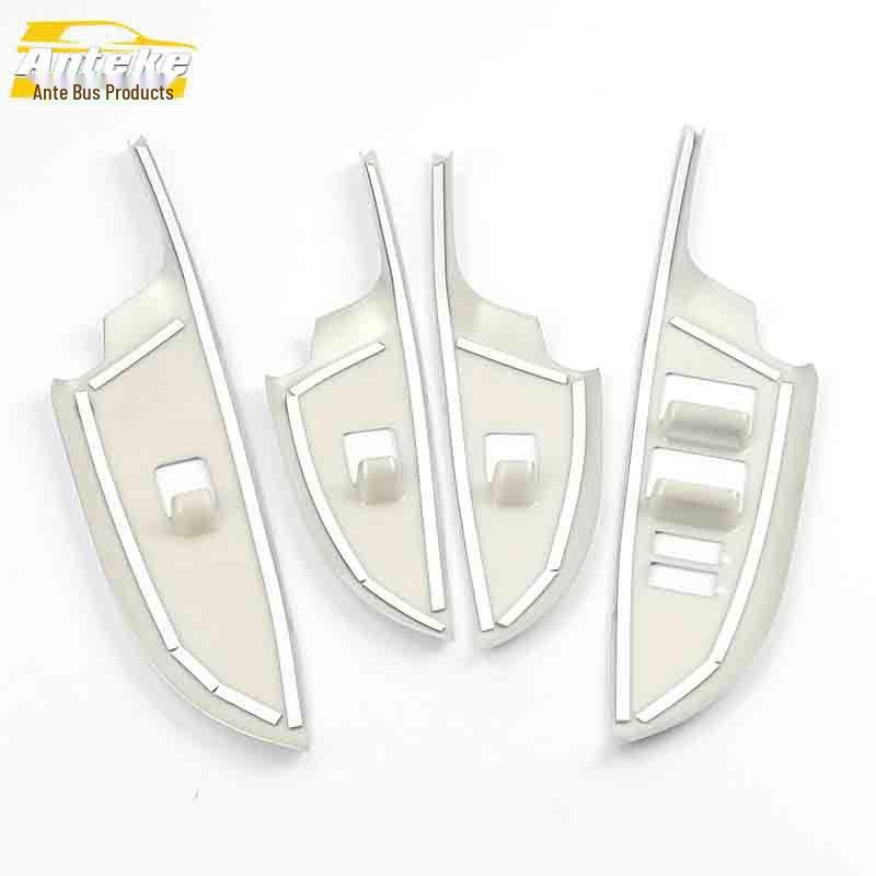 CS15 Glass Switch Frame & Window Armrest Button Sequins Car Accessories