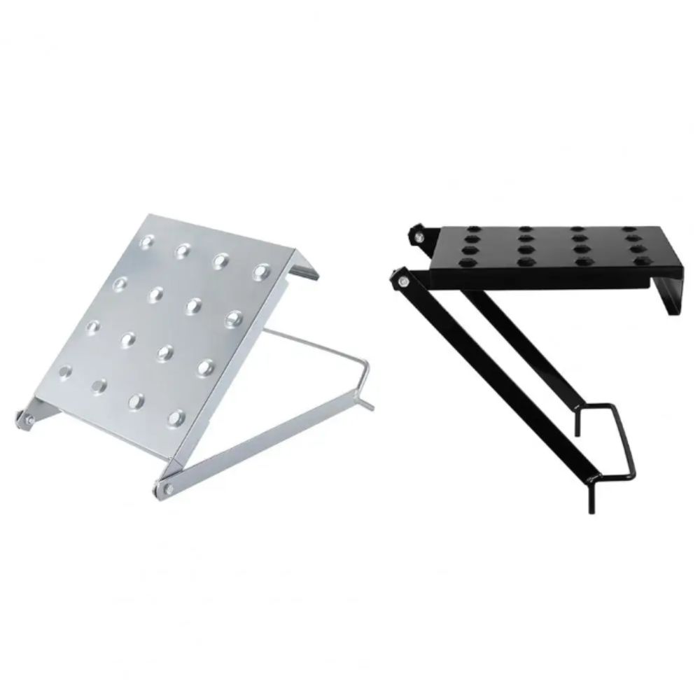 Non-Slip Ladder Work Platform Heavy Duty Folding Ladder Extension Tools Adjustable Anti-Slip Tool Tray Extension Ladder
