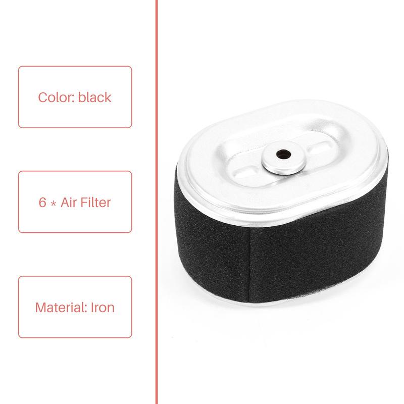 6X Luftfilter für Honda GX120 GX140 GX160 GX200 17210-Z4M-821 17210-ZE1-821 111-4274 AFZE18 17210-ZE1-517 5,5/6,5 PS