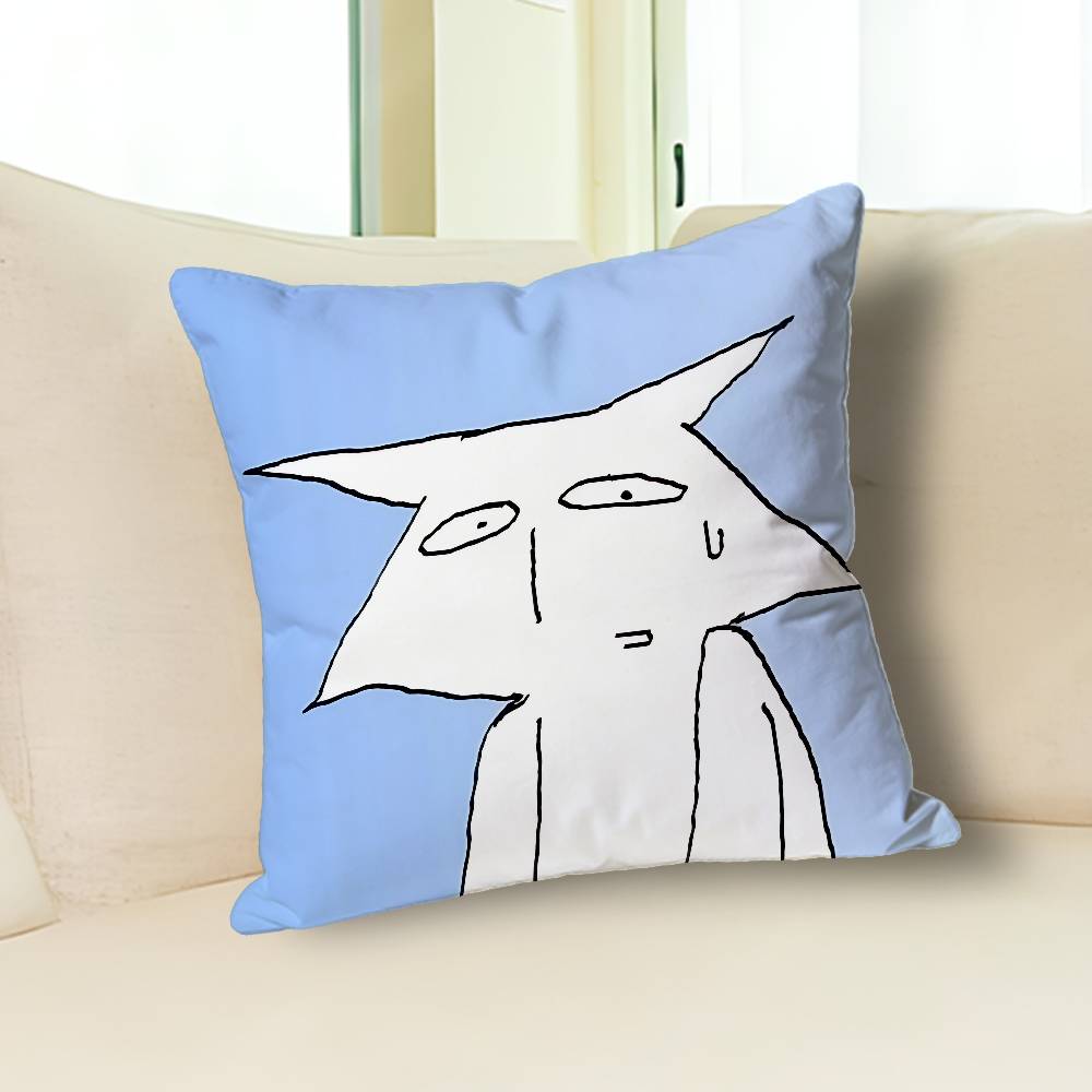 H-House Of Puso B-Bayani Cartoon Pillow Cover, 4K HD Printed Cushion Cover case with Various Exquisite Patterns