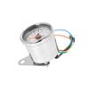 Retro Universal Motorcycle Tachometer LCD Signal Speedometer Odometer Gauge 13000RPM Chrome For Cafe Racer Harley Honda Yamaha