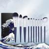 LADES 10-Piece Soft Bristle Makeup Brush Set: Powder & Eyeshadow Brushes for Beginners