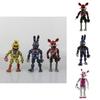 Roztomilá 19cm Fnaf Five Nights At Freddy's 6ks Pvc Herní Postavičky Hračky Pro Děti