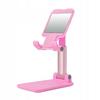 Stand Tablet Phone Holder For Desk Foldable 4-13" Pink