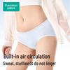 PurCotton Women's 7A Antibacterial Mid-Waist Briefs