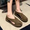 2024 Women Sandals Summer Open Toe Women's Shoes Flat Sandals for Women Non-Slip Comfortable Lightweight Walking Casual Sandales