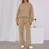 Two Piece Sets For Women Casual Loose Long Sleeve Shirts And High Waisted Drawstring Shorts Tracksuit Fall Outfits