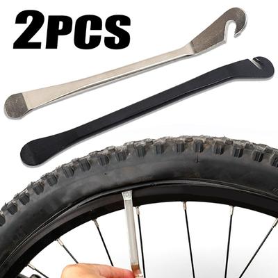 Metal Car Tire Pry Bar Motorcycle Bicycle Electric Vehicle Wheel Tires Prying Rod Universal Mountain Bikes Tire Removal Tools