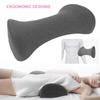 Memory Foam Kissen Bequem Schwangere Frau Nickerchen Kissen Lendenstützkissen Grau