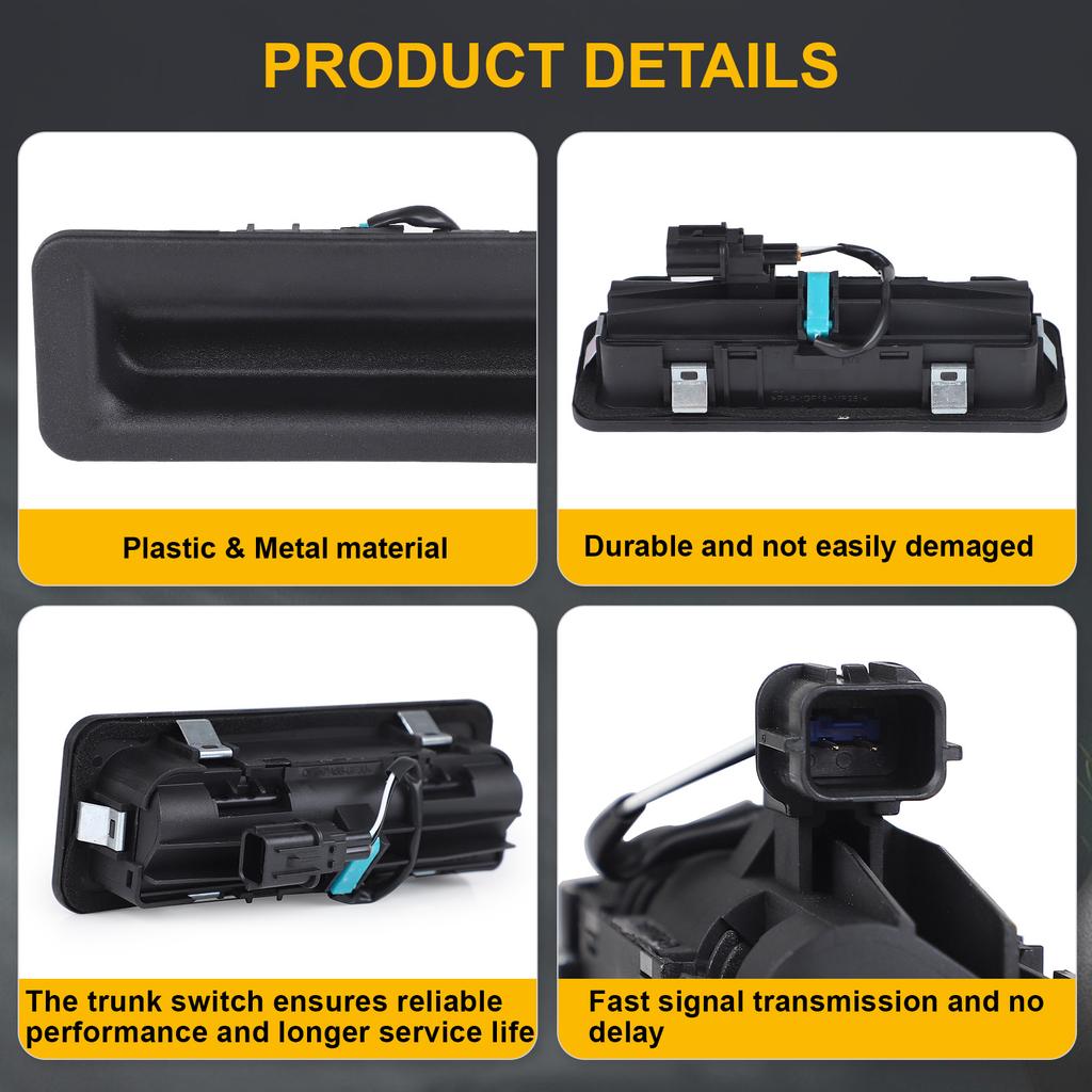 For Kia Sportage Ql 2017 2018 2019 Car Tailgate Opening Release Switch Button 81260-D9000 81260D9000 Durable Trunk Handle Switch