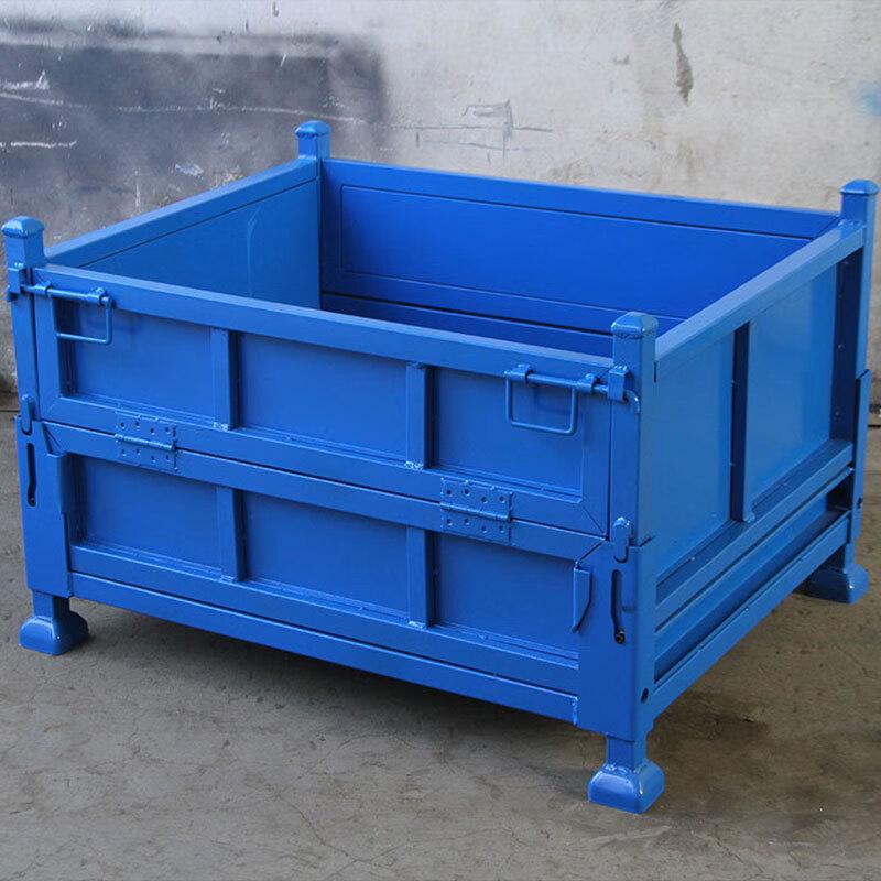 WEZHO Heavy-Duty Metal Logistics Storage Crate
