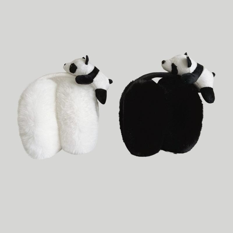 Panda Plush EarMuffs for Women and Children of All Ages Outdoor Earmuffs