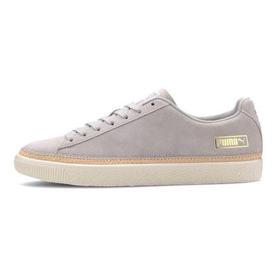 Wildleder Serie Besatz Dlx Niedrige Sneaker Unisex Sneaker Grau 371749-02