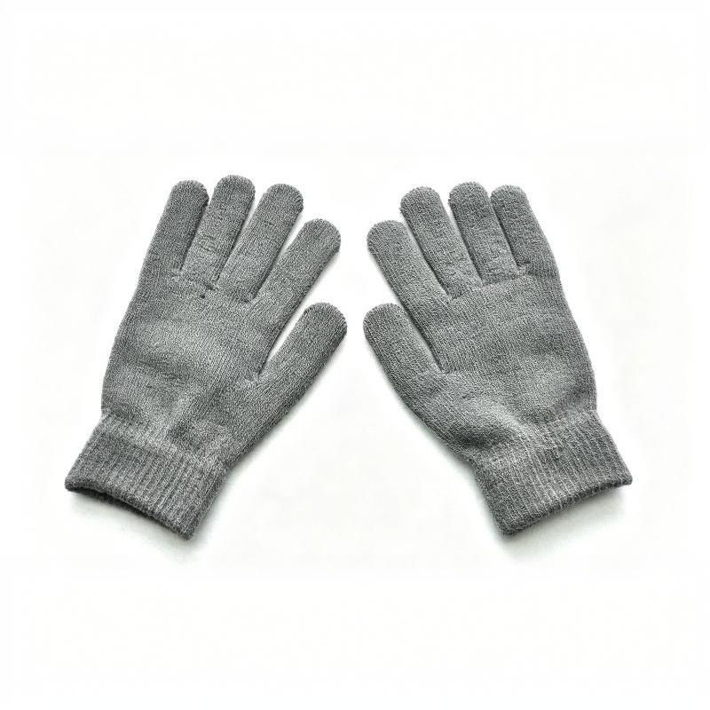 Warm Knitted Winter Gloves With Thermal Insulation Stretchy Cuff For Outdoor Commuting Hiking Cold Days