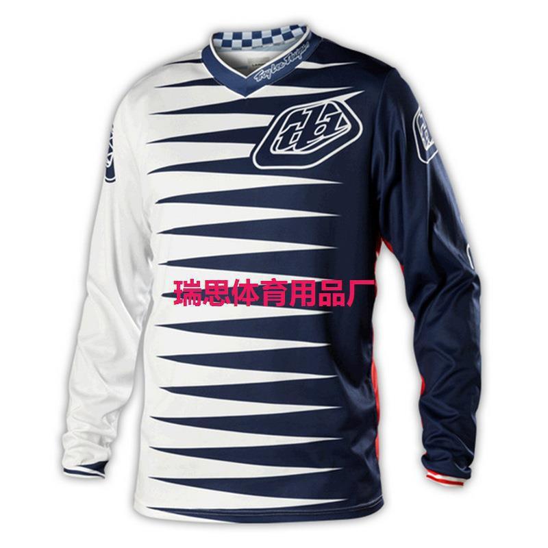 Off-Road Motorcycle Racing Jersey Long Sleeve T-Shirt Breathable Quick-Dry Men Women Trail Riding