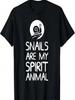 Snails Are My Spirit Animal Funny Tee Zen Meditation Lover T-Shirt