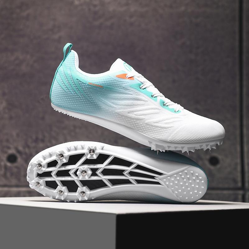 2025 New Nail Shoes Track and Field Sprinting Sports Men's Sports Outdoor Nail Shoes Women's Medium and Long Running Long Jump Shoes