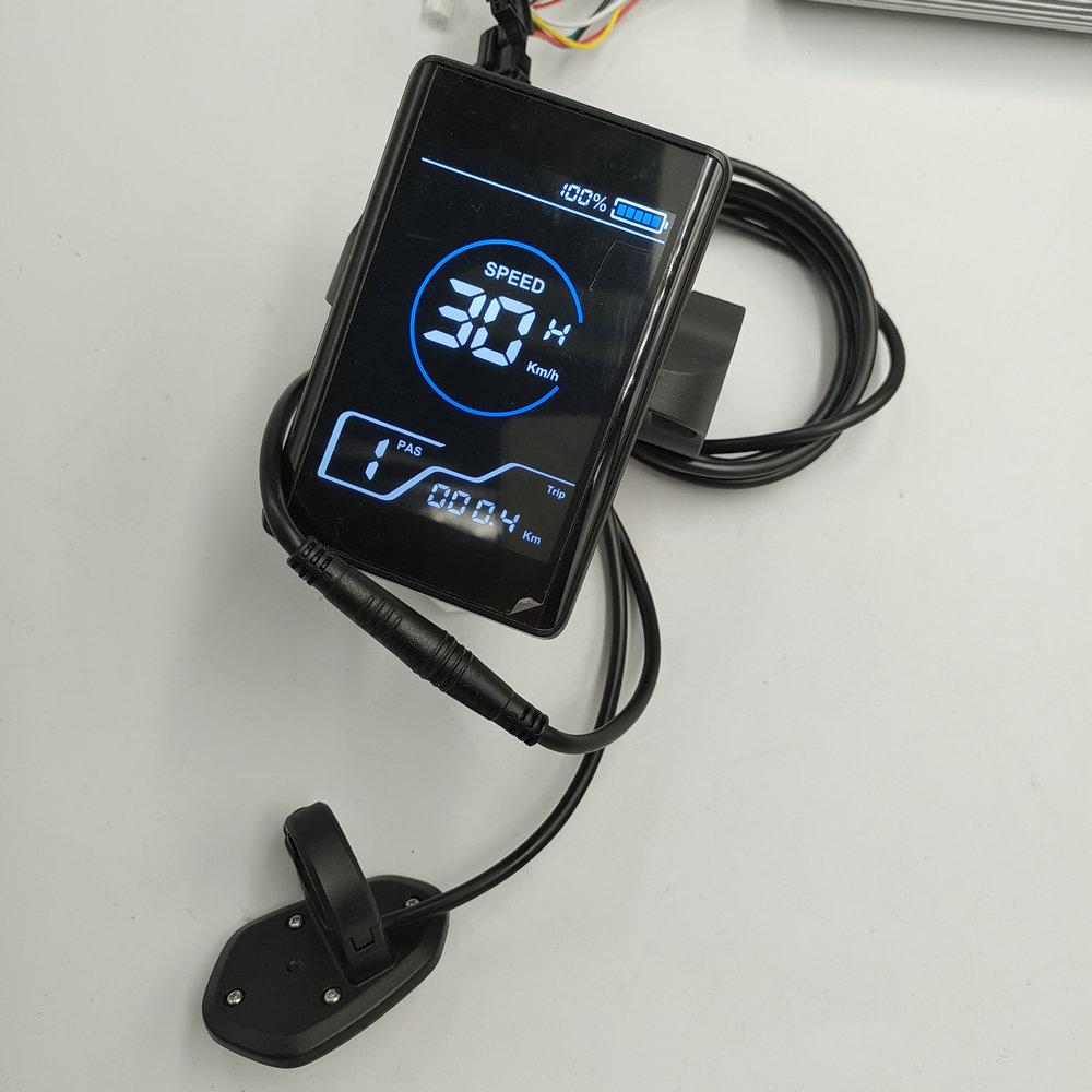 LCD Display S2+LISHUI Controller 13A With Rotating Handle Wire for Electric Bicycle BICYCLE Accessories DIY PART