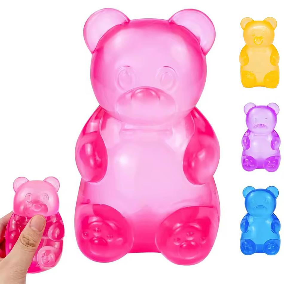 Kleiner Bär Maltose Knödel Squishy Spielzeug Kneten Stressabbau Ball Stressabbau Spielzeug Kneten Musik Langsames Rückprallen