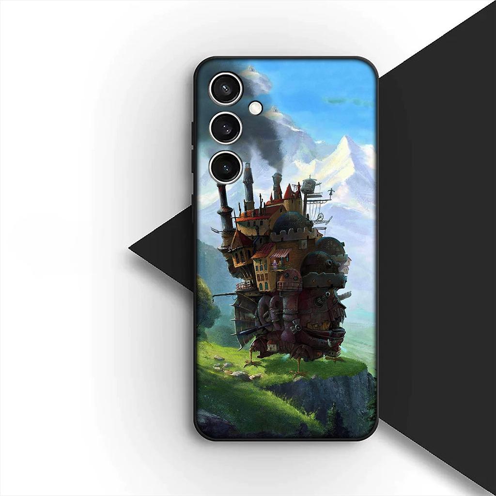 Casing for Xiaomi Redmi 15 15C A3 A4 A5 9A 9C NFC Note 9 8  Pro Phone Cover Protective Case Howls Anime Movings Cartoon Castle