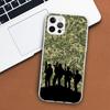 Camouflage Military Phone Case For Apple iPhone 11 12 13 15 14 Pro 7 XR X XS Max 8 Plus + Mini SE Customized Print Soft Cover