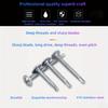 49pcs 410 Stainless Steel Truss Head TEK Self-Drilling Screws, #8 Metal/Furniture Sheet Wood, 1/2''(13mm) To 2''(50mm),