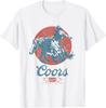 Coors Longhorn Banquet Vintage Rodeo Label T-Shirt