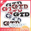 2025 Hot 1pcs 3D GTD Metal Car Logo Letter Sticker Emblem Tail Door Trunk Sticker for Volkswagen VW Passat B5 B7 Polo Tiguan Gol