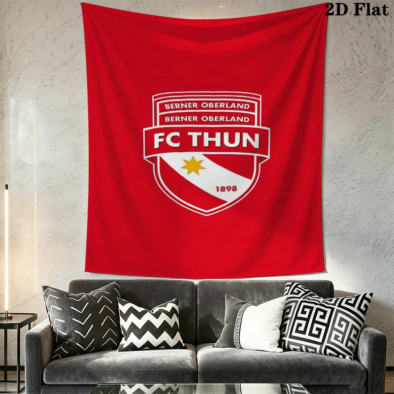 Fc Thun Wall Tapestry Aesthetic Wall Hanging Printed Fabric Blanket Decorative Tapestries for Bedroom Living Room Home Decor