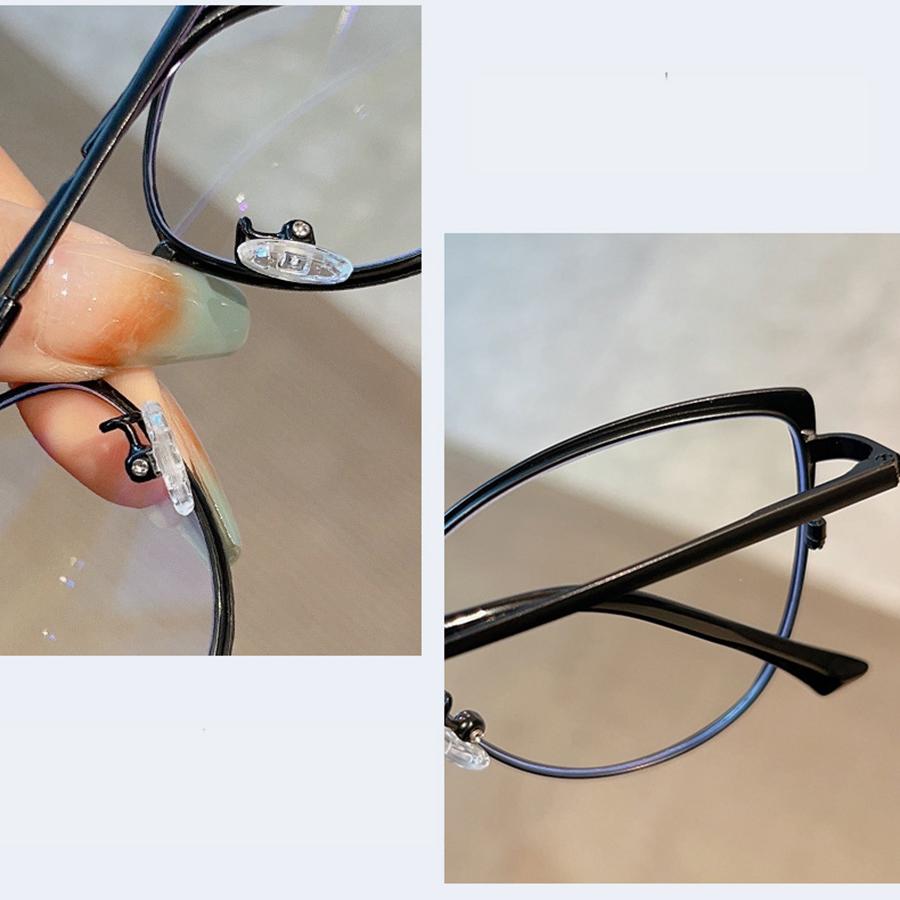Fashion Glasses Frame Metal Anti Blue Light Glasses Non-Polarized Fashion Accessory