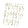 20Pcs Musical Note Paperclip Music   Shape Creativity Modeling Metal Craft Supplies