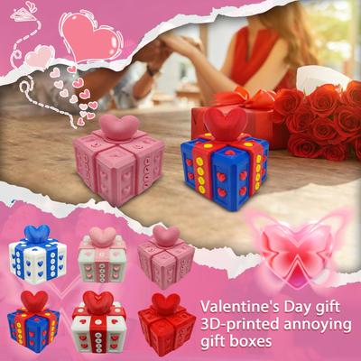 Valentine's Day Gift: A 3D,printed Annoying Gift Box
