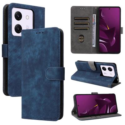 Leather Flip Cover for Redmi Note 14 5G/Xiaomi Poco M7 Pro PU Phone Case Full-Body Protection Shockproof with [RFID Blocking]