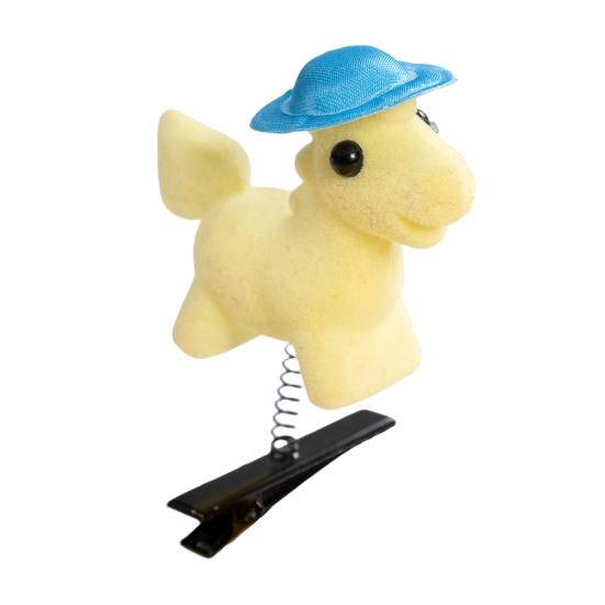 

Заколка для волосся дівчини Весняний дизайн Декор літаючий кінь Шпилька для волосся Жіночі М яка Зручна Багаторазові Аксесуари для волосся