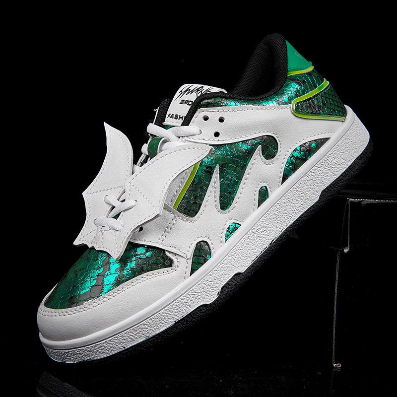 

2025 spring and summer new couple trend board shoes ins trend thick sole heightening fashion board shoes casual sports shoes 36