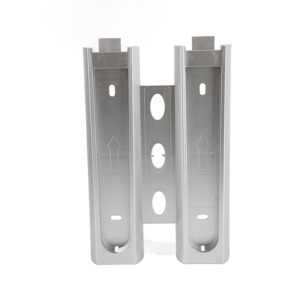 Press Pump Soap Dispenser Wall Mounted 300ml ABS Dual Head Transparent View Shampoo Dispenser