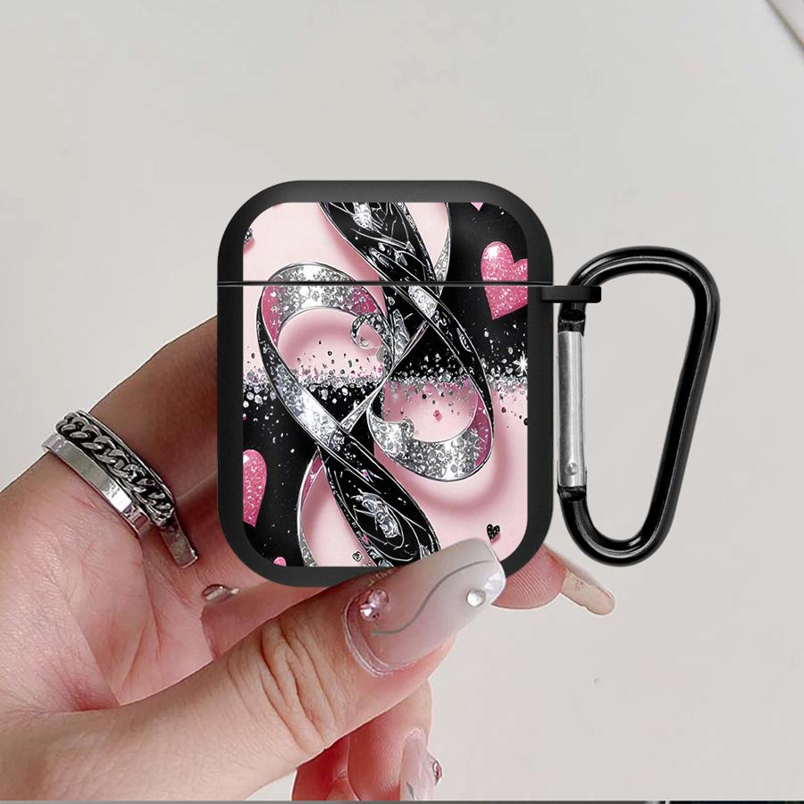 Case For Airpods Pro 4 Pro3 1 2 Pro2 3 Earphone Cases Cover Pink Butterfly