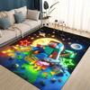 Tappeto Tappetino 3D Gioco di Costruzioni Il Mio Mondo Cartone Animato per Soggiorno Camera da Letto Casa Decorazione Divano, Tappetino Antiscivolo da Gioco per Bambini