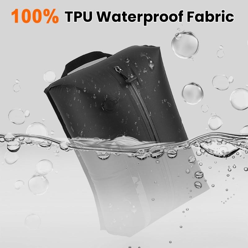 Waterproof 17L Vacuum Storage Bag Featuring Rechargeable Pump for Moisture Resistance in Humid Environments
