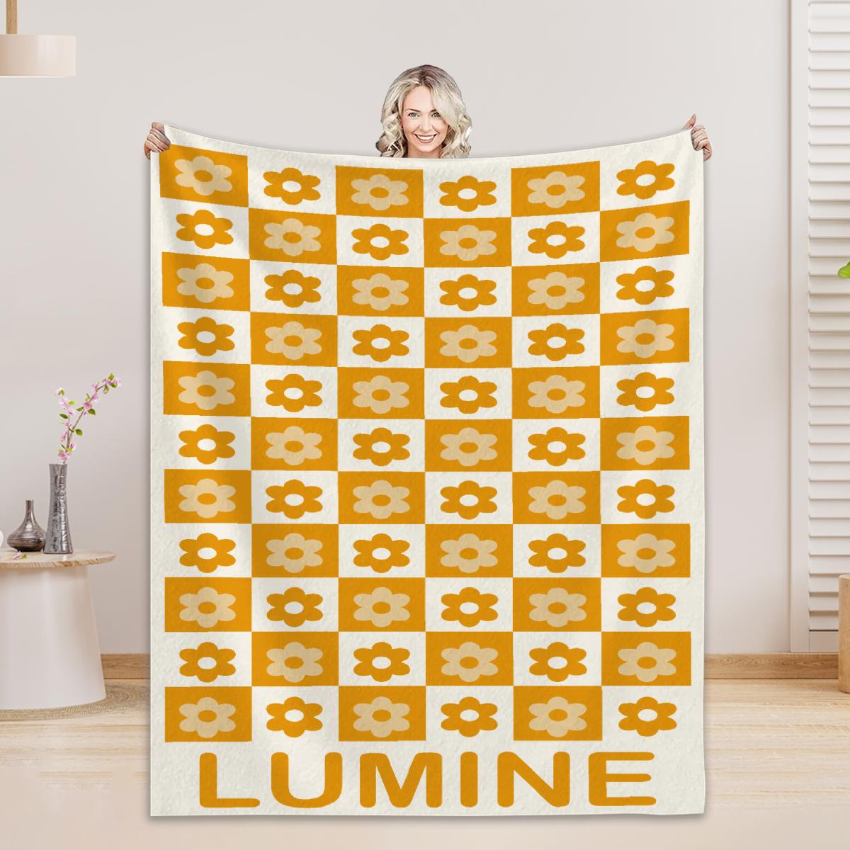 

Baby Blankets Floral Flannel Blanket Home Decor Sofa Blanket Kids Blankets Birthday Gifts 75x90cm