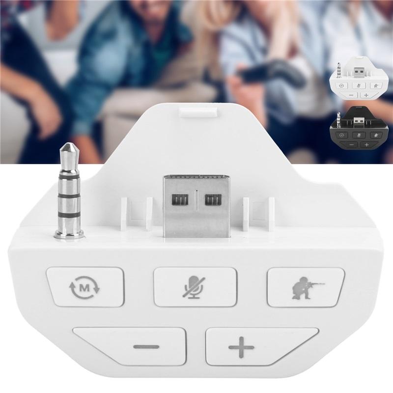 Headset Adapter Controller Audio Adapter Headphone Converter for Xbox One Wireless Gamepad Gamepad Headset Adapter Controller