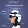 Automatic Scalp Massager Helmet for Migraine and Fatigue Relief, Sleep Aid, and Meridian Dredging.