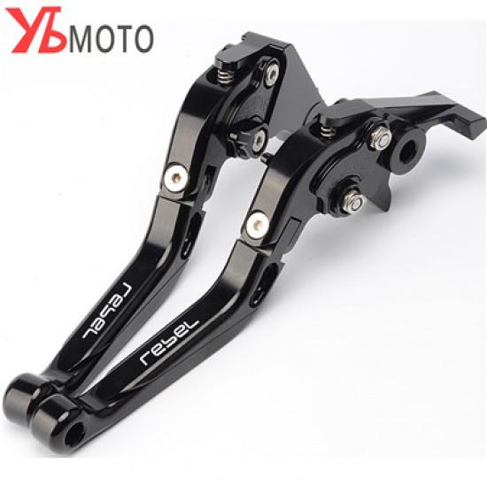 Flash Deals Motorcycle CNC Brake Clutch Levers For Honda CMX 500/300 Rebel 2017- Adjustable Extendable