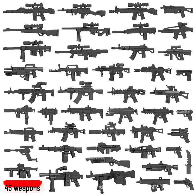 Military Special Forces SWAT Building Blocks Toy Set