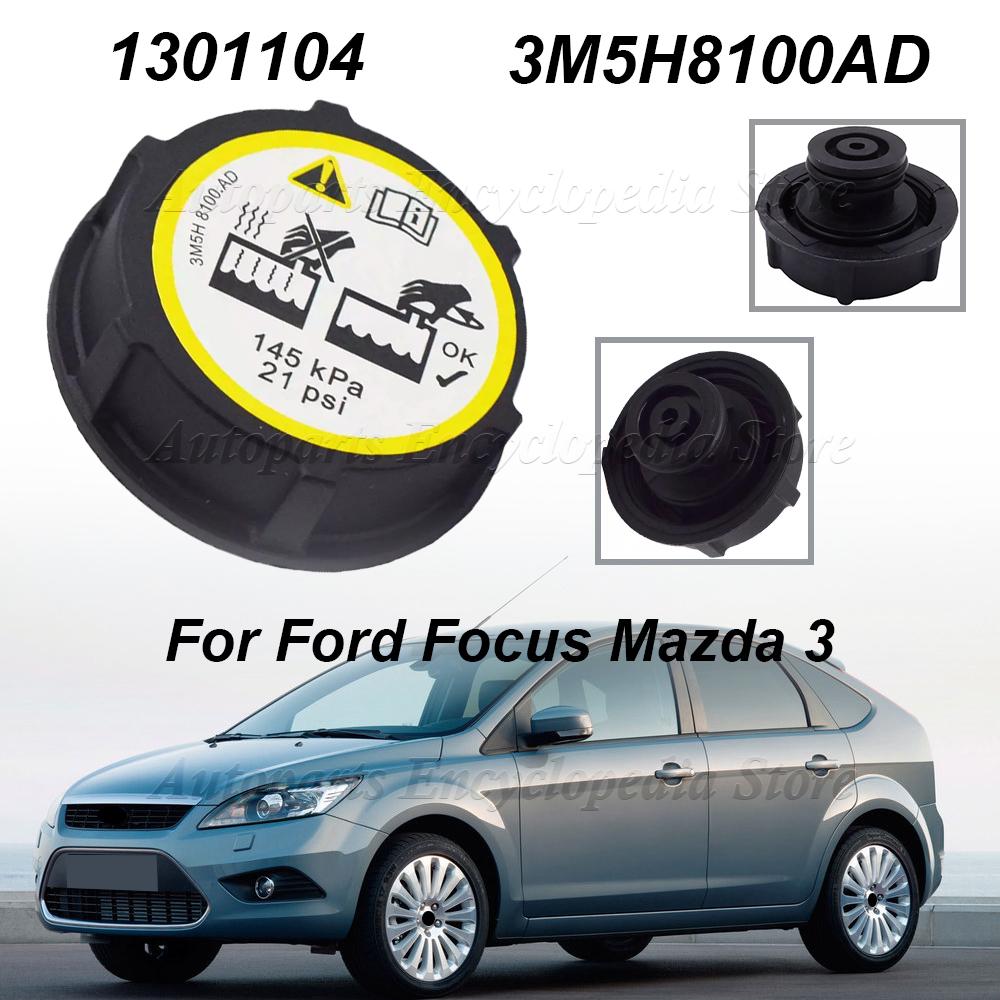 Auto Parts For Ford Focus Mazda 3 1301104 Car Cooling Water Radiator Bottle Expansion Tank Cap 3M5H8100AD 1224233