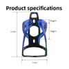 Dual Color Bicycle Water Bottle Cage Mount Bike Cup Holder Rack for Mountain Road Bike Cycling Accessories