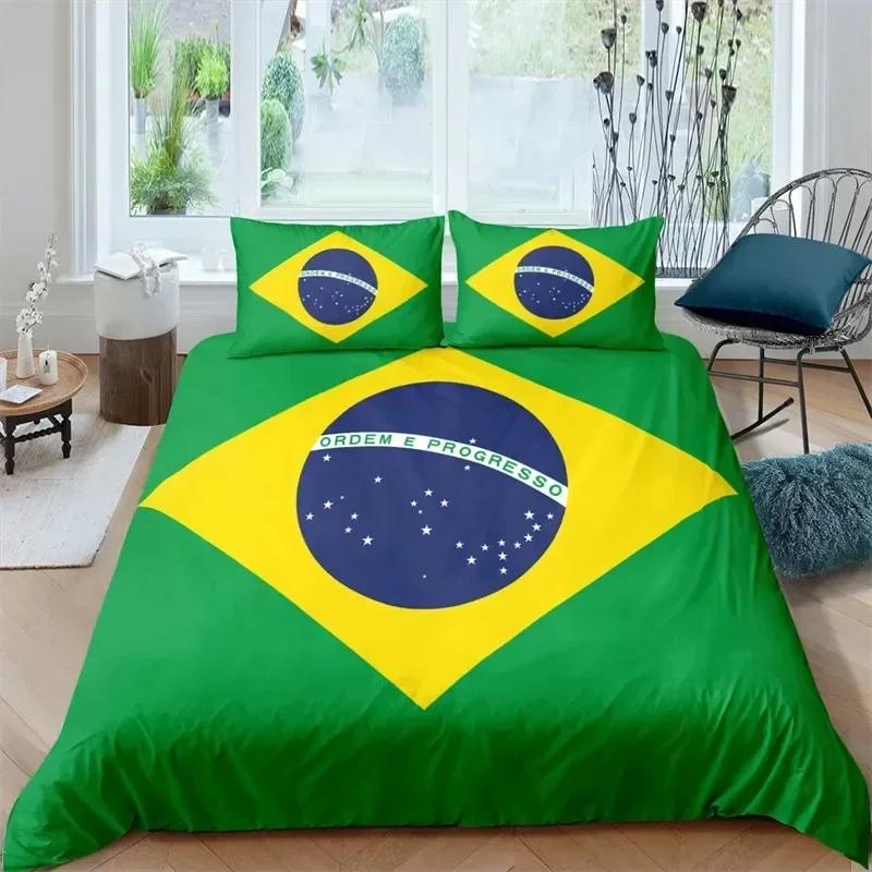 Comforter National Flag King Size Creative American Flag Bedding Set For Boy Teens Adults Microfiber Single Double