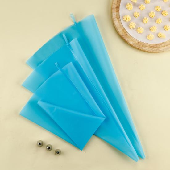 Yousheng Reusable Piping Bag for Cake Decorating Food Grade Disposable Pastry Cream Bag Transparent Baking Supplies
