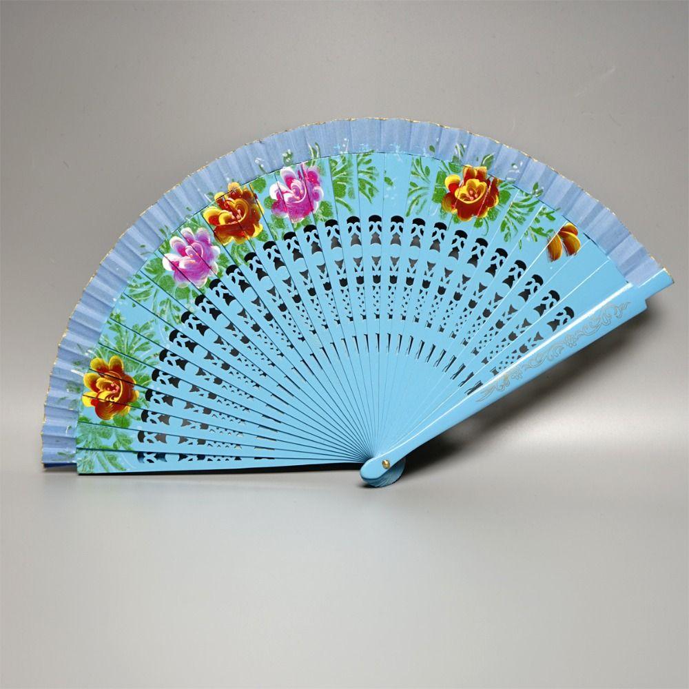 Double Sided Painted Hollow Out Wedding Favors Classical Home Decoration Decoration Crafts Folding Fan Party Supplies Dance Fan